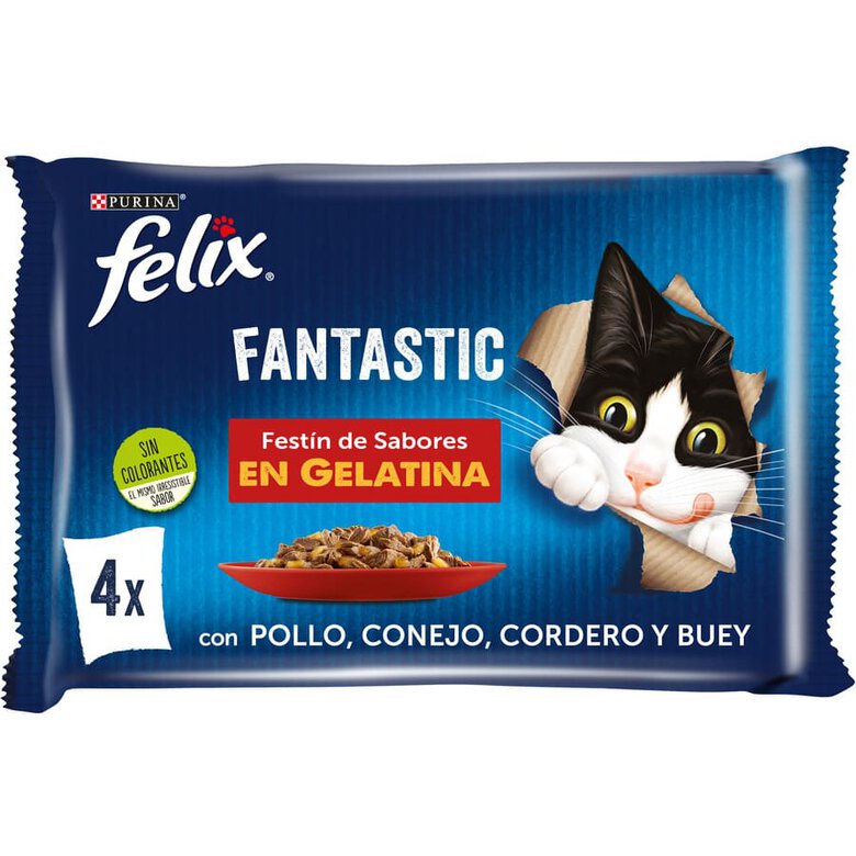 Felix Seleção de carnes em gelatina - Multipack, , large image number null